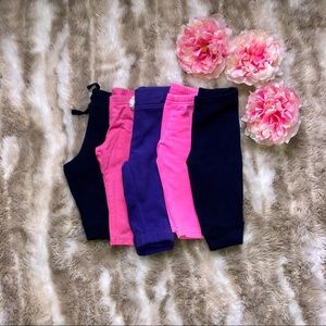 Baby girl leggings bundle NWOT 6 months